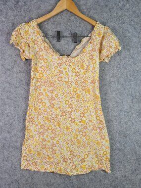 Cotton On Dress Womens Extra Small Yellow